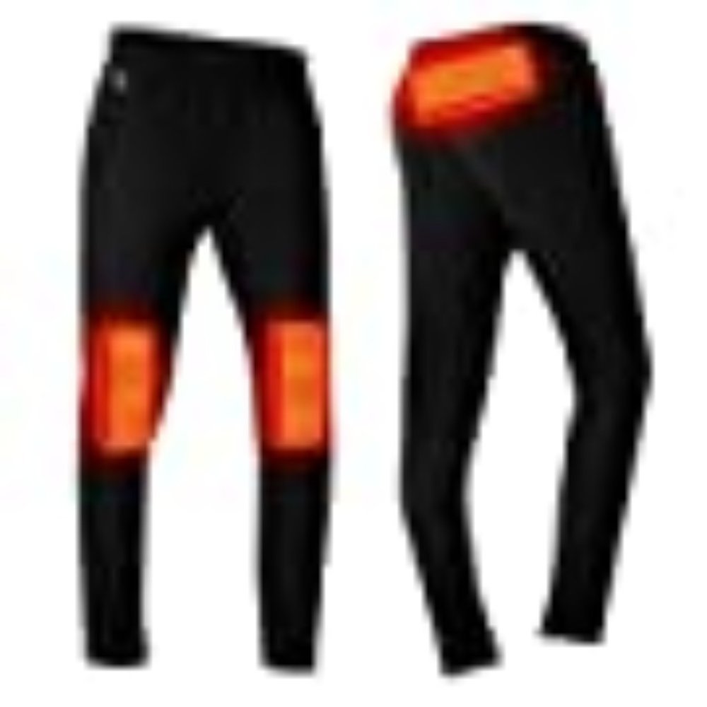 Heated Pants, USB Electric Thermal Underwear for Men & Women, Outdoors, Sports